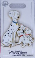 SDR - Perdita with Dalmatian Puppies - Mother's Day - 101 Dalmatians