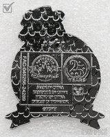 Donald Dressed as Scoop - Holding Board - Celebrating 25 Years of Disney Pins