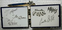 SDR - Disney Villains - Official Autograph Book Series - Dangle - Hinged