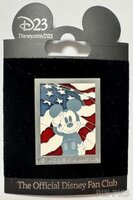 D23 - Patriotic Mickey - To Honor America - Flag