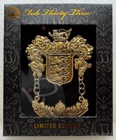 DLR - Disney Family Coat of Arms - Dangle - Club 33