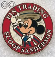 WDW - Mickey - Scoop Sanderson - Pin Trading