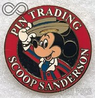 WDW - Mickey - Scoop Sanderson - Pin Trading