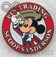 WDW - Mickey - Scoop Sanderson - Pin Trading