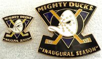 Anaheim Mighty Ducks - Inaugural Season - Tie Tack - Version 2