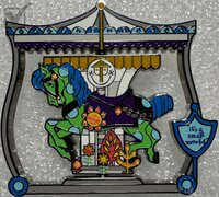 WDW - It's A Small World - Charming Carousels Series - Monthly - April - Flipper