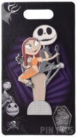 DPB - Jack and Sally - Sitting on Tombstone - Nightmare Before Christmas - 30th Anniversary