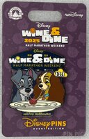 WDW – Lady and the Tramp - I Did It - 13.1 Miles - Wine and Dine Half Marathon Weekend 2025 - Slider - runDisney