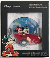 Loungefly - Mickey and Minnie in a Red Car - Day and Night Lenticular - Moving Wheels - Jumbo - Macy's