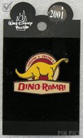 WDW - Chester and Hester's Dino-Rama - The Adventure Begins Pin Safari 2001