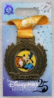 Goofy - Hidden Disney Collectors - Pin Trading 25th Anniversary Medals - September 2025  - Flipper