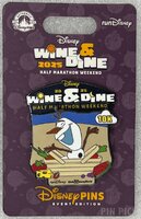 WDW - Olaf - I Did It - 10K - Wine and Dine Half Marathon Weekend 2025 - Slider - runDisney