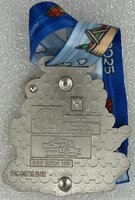 WDW – Olaf – Replica MEdal - 10K - Wine and Dine Half Marathon Weekend 2025 - Spinner - runDisney