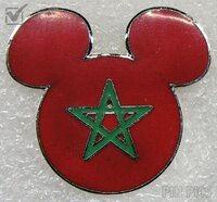 WDW - Morocco - Version 1 - EPCOT World Showcase Flag Icon Series