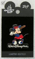 WDW - Baseball Minnie Mouse at Bat - Spring Training 2000