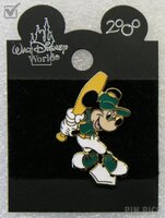 Baseball Mickey - Swinging a Yellow Bat - Version 1