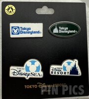 Japan - Tokyo Disneyland and DisneySea Set - Logo - TDR