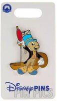 Jiminy Cricket Standing in Front of a Candlestick