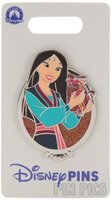 Mulan with Mushu - Disney Princess Portraits Series