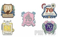 DIS - Disneyland 70th Anniversary Destinations Set - D23 Gold Member Exclusive