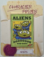 Miniso - LGM Aliens - Toy Story 3 Character Poster Mystery Set