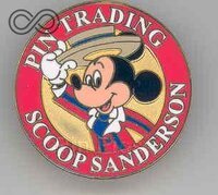 WDW - Prototype - Mickey Mouse - Pin Trading - Scoop Sanderson - Version 3
