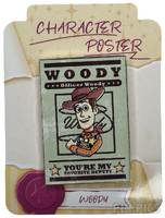 Miniso - Sheriff Woody - Toy Story 3 Character Poster Mystery Set