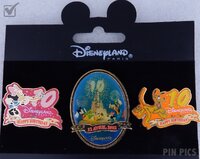 DLP - 10th Anniversary (Minnie & Pluto) 3 Pin Set
