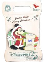 DLR - Mickey Dressed as Pere Noel - France - Christmas Around the World Series - Joyeux Noel