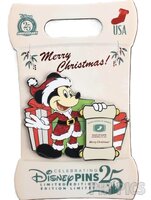 DLR - Mickey Dressed as Santa Claus - USA - Christmas Around the World Series