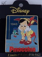 Japan - Pinocchio and Jiminy Cricket - Pinocchio 1940 - History of Art 2002