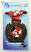 Mickey - PP Collectors - Pin Trading 25th Anniversary Medals - January 2025 - Flipper