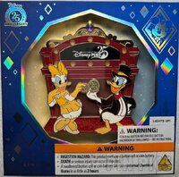 WDW - Donald and Daisy - Join Us for a Celebration! Series - Celebrating 25 Years of Disney Pins 2025 - Light-up - Jumbo