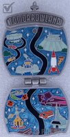 DLR - Stitch - Tomorrowland - Pocket Parks Series - Hinged