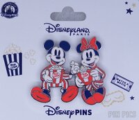 DLP - Mickey and Minnie with Popcorn Set - Pajamas Party Series