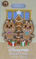 Chip and Dale Gingerbread Build-a-Pin Set - Merry Christmas 2025 - Free-D