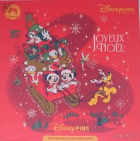 DLP - Mickey and Friends in a Sleigh - Dressed as Santa - Christmas 2025 - Jumbo