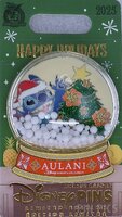 Aulani - Stitch - Disney Resorts Snow Globe Series - Christmas 2025 - 3D Dome