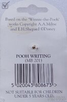 Pooh Writing - bent over - Reflex