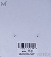 WDW - Fab 5, Chip and Dale - Very Merry Christmas Party 2000 - Snow Globe