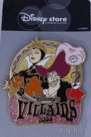 Japan - Captain Hook, Evil Queen and Scar - Villains 2004 - JDS