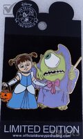 DS - Boo and Mike as Cinderella and Fairy Godmother - Halloween