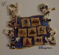 Japan - Tokyo DisneySEA Seven Lands Framed Set - TDS