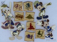 Japan - Tokyo DisneySEA Seven Lands Framed Set - TDS