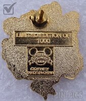 DLR - Minnie Holding A Present - Christmas Mini Pins