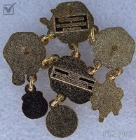 Japan - Pooh, Piglet, Roo and Bees - Beehive - Poohs 80th Anniversary - JDS