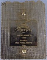 WDW - First Day of Issue - Art of Disney Romance - USPS Character Stamps