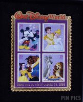 WDW - First Day of Issue - Art of Disney Romance - USPS Character Stamps