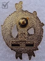 DLR - Pluto In A Wreath - Christmas Mini Pins