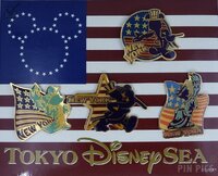 Japan - Patriotic Fab 4 Set - New York - Tokyo DisneySea - TDS